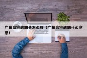 广东麻将截胡是怎么样（广东麻将截胡什么意思）