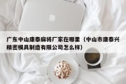 广东中山康泰麻将厂家在哪里（中山市康泰兴精密模具制造有限公司怎么样）
